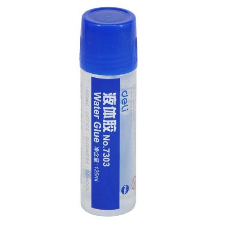 得力7303液体胶125ML